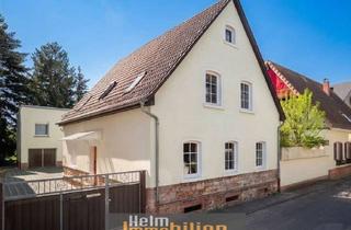 Haus kaufen in 68519 Viernheim, Liebevoll saniertes Wohnhaus mit zusätzlichem Baupotenzial in Viernheim-City – mit Hof und Garten!