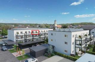 Wohnung mieten in Wassertal, 85095 Denkendorf, Neubau-Erstbezug 2026: Helle 3-Zimmer-Wohnung mit Südbalkon, Aufzug, Einbauküche und 2 Carports