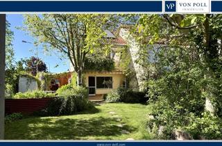 Haus kaufen in 60437 Frankfurt, Familienfreundliches Reiheneckhaus mit Gartenidylle auf Erbpacht