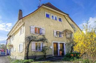 Einfamilienhaus kaufen in 88719 Stetten, Stetten - Einfamilienhaus m. ELW am Bodensee - charmanter Altbau, kl Garten