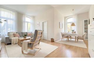 Wohnung kaufen in 01157 Cotta, Individuelle 3-Zimmer-Altbauwohnung mit Süd-West-Balkon in Dresden-Cotta