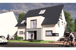 Villa kaufen in Benrodestraße, 40597 Benrath, Freistehende Villa Effizienzhaus A+, KfW 40, mit Grundstück, Wohnkeller, Fußbodenheizung, PV-Anlage!