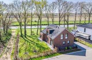 Einfamilienhaus kaufen in 49770 Herzlake, Einfamilienhaus in Top-Lage an der Hase mit großem Grundstück und Weitblick