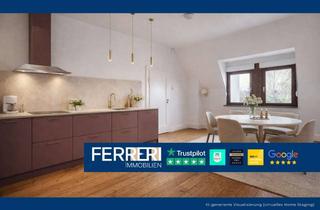 Wohnung kaufen in 65428 Rüsselsheim, Ober-Dachgeschoss-Maisonette in Rüsselsheim-Königstädten (99 m²/Studio/Galerie): Wohnen mit Flair