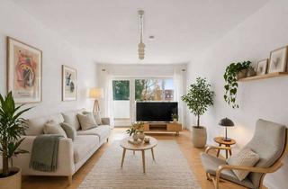 Wohnung kaufen in 65527 Niedernhausen, Erbbau! Modernisierte 2-Zimmer-Wohnung mit zwei Balkonen, Einbauküche und Tageslicht-Badezimmer