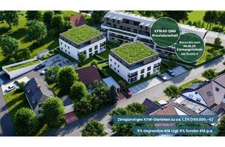 Wohnung kaufen in 84453 Mühldorf, KFW40 QNG! Hohe Steuervorteile und KFW-Darlehen - 2-Zi-Wohnung mit Terrasse und Garten (W13)