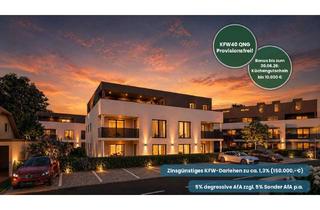 Penthouse kaufen in 84453 Mühldorf, KFW40 QNG - Modern & luxuriös Wohnen! 3-Zimmer Traumpenthouse mit großer Dachterrasse (W11)