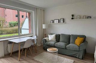Wohnung mieten in 22159 Farmsen-Berne, Gemütliche, voll möblierte 1-Zimmer-Wohnung mit Terrasse in Hamburg-Farmsen-Berne