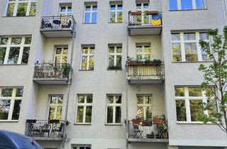 Wohnung mieten in Kreuzstraße 21, 13187 Pankow, Zuhause mit 2 Zimmern und Balkon in den Park hinein