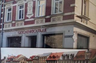 Haus kaufen in Gößnitzer Str., 04626 Schmölln, Wohn-und Geschäftshaus mit 3 Wohnungen und 2 Läden in 1a Lage in Schmölln in Schmölln