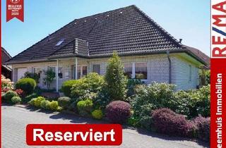 Einfamilienhaus kaufen in 26826 Weener, Gepflegtes Einfamilienhaus mit Südterrasse, moderner Küche & Ausbaureserve in top Lage von Weener!