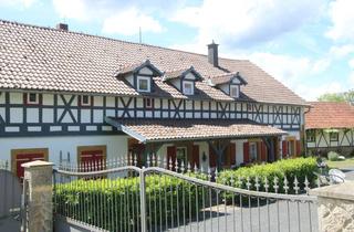 Haus kaufen in Büdenhof, 96274 Itzgrund, Historischer Hof Nähe Bamberg, Pferde