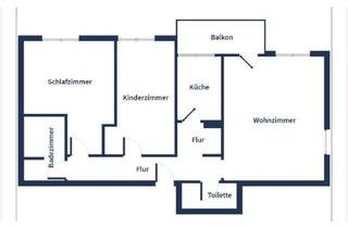Wohnung mieten in Geschwister Scholl Str, 73207 Plochingen, Plochingen - 3 Zimmer Wohnung mit Balkon