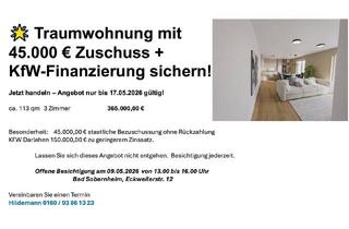 Wohnung kaufen in Eckweilerstr. 12, 55566 Bad Sobernheim, Bad Sobernheim - ?? Traumwohnung mit 45.000 ? Zuschuss + KfW-Finanzierung sichern!