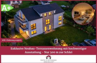 Wohnung kaufen in 24376 Kappeln, Exklusive Neubau-Terrassenwohnung mit hochwertiger Ausstattung - nur 500 m zur Schlei