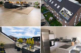 Wohnung kaufen in Kassacker, 46284 Dorsten, Luxuriöse Dachgeschosswohnung mit Sonnenterasse & Panorama-Ausblick