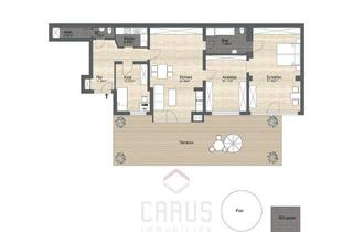 Wohnung kaufen in 94469 Deggendorf, 4-Zim.-Eigentumswohnung Terrasse, Gartenhaus und Pool