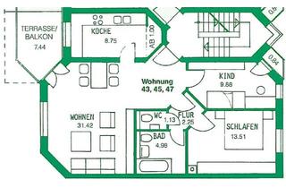Wohnung kaufen in Herzog-Ferdinand-Straße 11, 85456 Wartenberg, Großzügige 3 Zimmer Erdgeschosswohnung zum Verkauf!!!