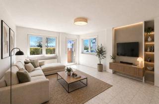 Wohnung kaufen in 55469 Simmern, Attraktive Erdgeschosswohnung mit Terrasse und Garten in gefragter Lage von Simmern