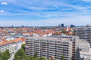 Wohnung kaufen in 81669 München, Erbbaurecht! Vermietetes Apartment im 9. OG mit Weitblick in München Au-Haidhausen