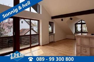 Wohnung kaufen in 85622 Feldkirchen, Einziehen und wohlfühlen! 2-Zimmer-Dachwohnung in kleinem MFH