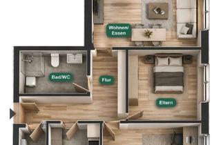 Wohnung mieten in 48599 Gronau, Moderne 3-Zimmer-Neubauwohnung mit Balkon & Top-Ausstattung
