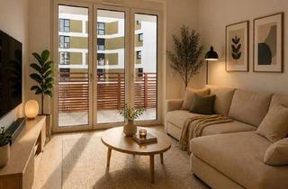 Wohnung mieten in Lucy-Hillebrand-Straße, 74076 Heilbronn, Erstbezug Neckarbogen: Hochwertige 3-Zimmer-Wohnung mit Balkon, Einbauküche und Dachterrasse