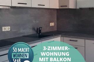 Wohnung mieten in Neuer Friedberg 32, 98527 Suhl, Barrierearme 3-Zimmer-Wohnung mit Balkon, Küche inklusive