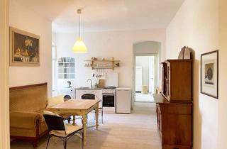 Wohnung mieten in Mauerpark, 10437 Prenzlauer Berg, Stilvoll möblierte 2-Zimmer Wohnung (Wohnküche und Schlafzimmer) am Mauerpark