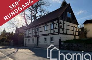 Haus kaufen in 01833 Stolpen, Fachwerkhaus mit Potenzial - in grüner Lage bei Stolpen - unbeheizt