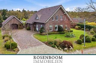 Haus kaufen in 26556 Schweindorf, Stilvolles KfW-40-EFH in idyllischer Lage von Schweindorf/ Ostfr.: Wohnen mit Weitblick ins Grüne