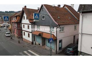 Haus kaufen in 36115 Hilders, Wohnen und Gewerbe vereint: flexibel nutzbare Wohn- und Gewerbeimmobilie