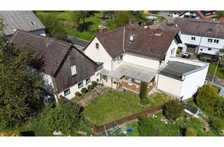 Einfamilienhaus kaufen in 63667 Nidda, Flächenstarkes Einfamilienhaus mit Scheune, Garten & Ausbaupotenzial in Nidda-OT