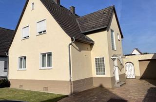 Einfamilienhaus kaufen in Sälzerweg 24, 63796 Kahl, Charmantes Einfamilienhaus mit 2 Stockwerken, Keller, Garage und Garten in Kahl am Main