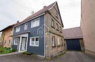 Bauernhaus kaufen in 74585 Rot am See, Charmantes Bauernhaus mit großem Grundstück, Scheune, Nebengebäuden und Entwicklungspotenzial
