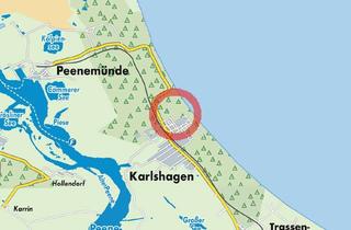 Grundstück zu kaufen in 17449 Karlshagen, IMMOBERLIN.DE - Großartiges Baugrundstück beim schönen Ostseestrand