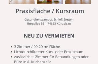 Praxen mieten in Burgallee 55, 74653 Künzelsau, Lichtdurchfluteter Kursraum oder Praxisfläche NEU zu vermieten