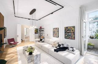Wohnung kaufen in 12159 Friedenau, NEUER KP- 7.723,- pro QM--IMPOSANTE 3,4 METER- DESIGNER-STUCKWOHNUNG- Gründerzeit- -ruhige Lage