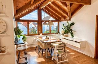 Wohnung kaufen in 73079 Süßen, Traumhafte Wohnung mit Sichtdachstuhl | 105 m² | 5 Zi. | 3 TG-Plätze | Toplage Süßen