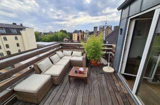 Wohnung kaufen in 40233 Flingern Nord, Mit Ausblick über Flingern Nord: Circa 38m² großes Appartement mit großer Dachterrasse!