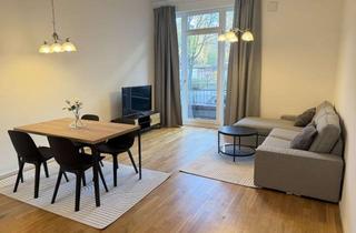 Wohnung mieten in Inselstraße 10, 10179 Mitte, Hochwertig möblierte 2-Zimmer-Wohnung mit Terrasse in Berlin-Mitte (nahe Spree)
