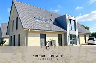 Wohnung mieten in 27639 Nordholz, Helle 3-Zimmer in einem KfW-Effizienzhaus 55 ; Baujahr 2022 mit schönem Balkon und Küche