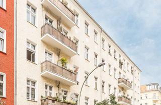 Wohnung mieten in Krossener Straße 28, 10245 Friedrichshain, Helle 2 Zimmer Altbauwohnung mit Balkon nahe Boxhagener Platz zu vermieten!