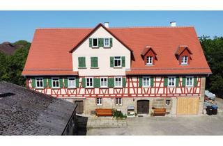 Wohnung mieten in Ramsbach, 74523 Schwäbisch Hall, Großzügige 4 Zimmer 104qm in Fachwerkhaus, Einbauküche, Garage, Garten