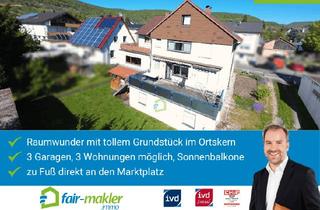 Haus kaufen in 72581 Dettingen, FAIR-MAKLER: Raumwunder mit tollem Garten im Ortskern