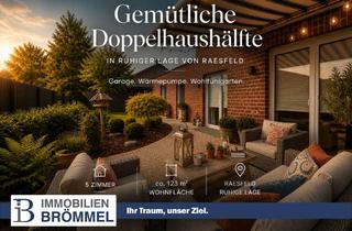 Haus mieten in 46348 Raesfeld, Gemütliches Zuhause in Bestlage von Raesfeld – Doppelhaushälfte mit Garten, Garage & viel Platz