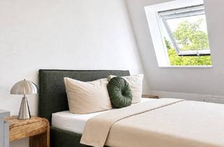 Immobilie mieten in Kienhorststraße 88b, 13403 Reinickendorf, Bezugsfertiges, stilvolles 2-Zimmer-Dachgeschoss-Apartment mit West-Loggia