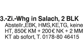 Wohnung mieten in 73084 Salach, 3.-Zi.-Whg Salach