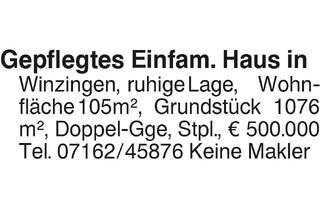 Haus kaufen in 73072 Donzdorf, Gepflegtes Einfam. HAus
