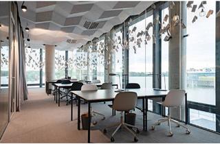 Gewerbeimmobilie mieten in Überseeallee, 20457 Hamburg, Coworking Space mit Elbblick, direkt am Wasser